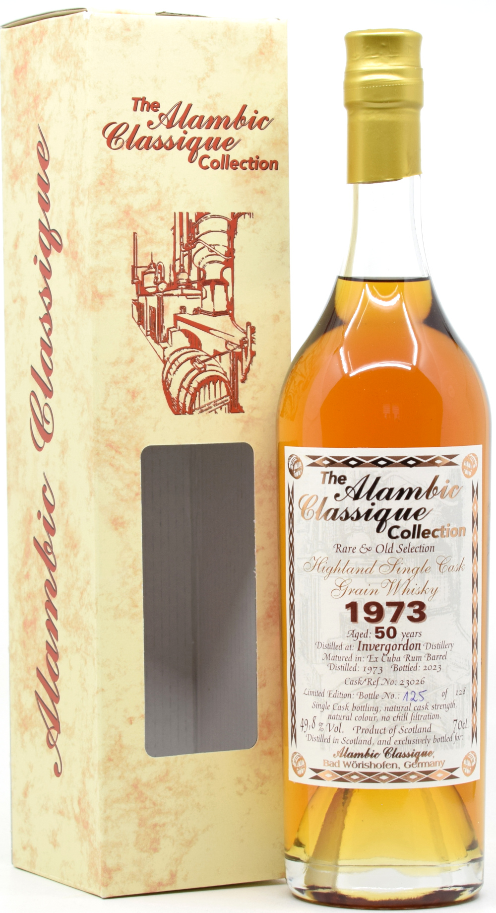 invergordon_50_AC23026 Invergordon 50 Jahre 1973/2023 Ex-Cuba Rum Alambic Classique 49,8% vol.