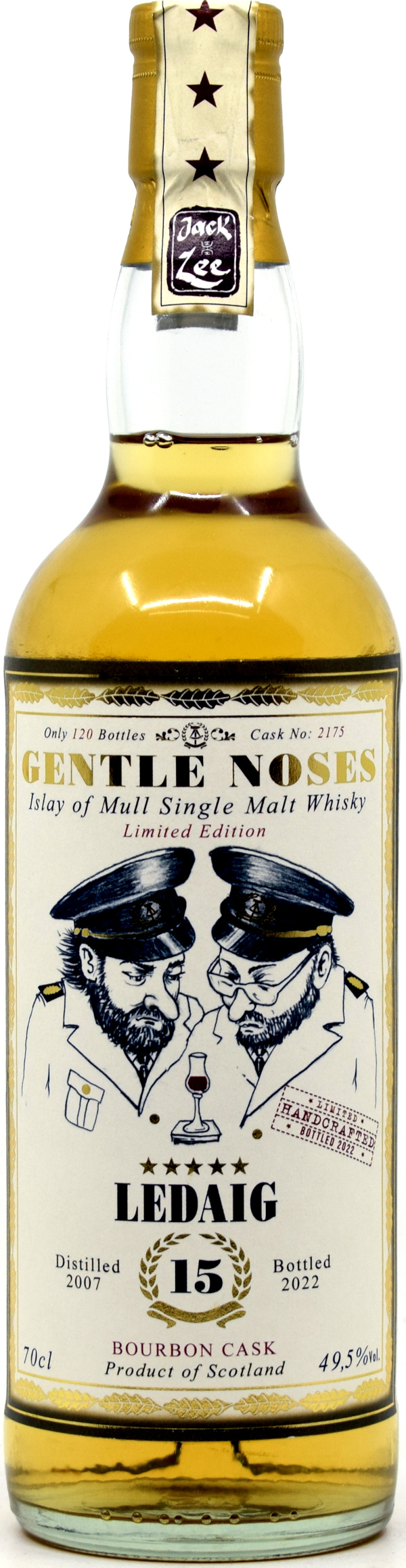 ledaig_15_JW Ledaig 15 Jahre 2007/2022 Jack Wiebers Gentle Noses 49,5% vol.