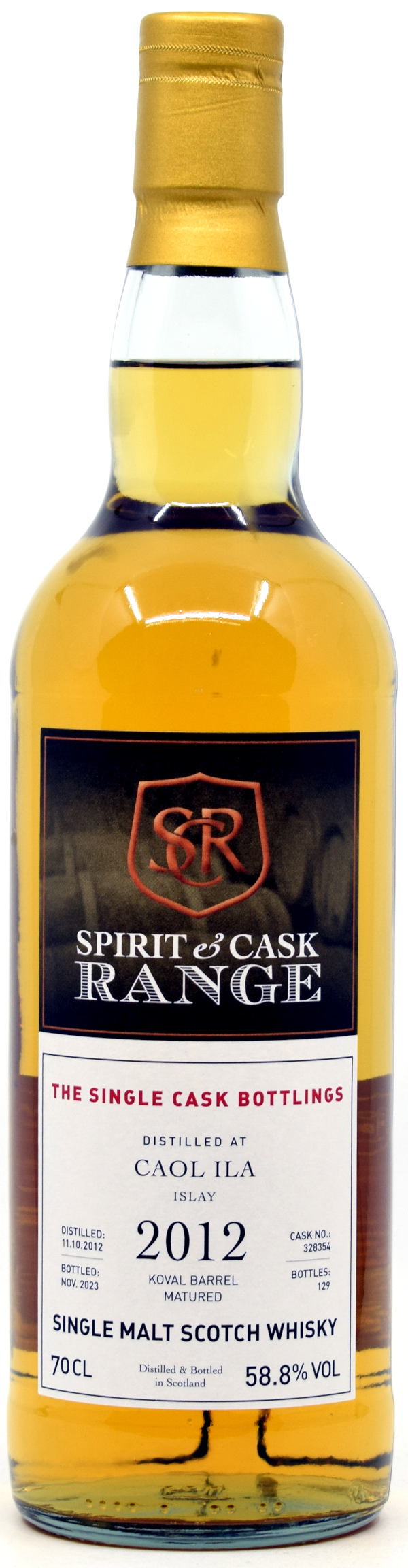 Caol Ila 2012/2023 Koval Barrel Spirit & Cask Range 58,8% vol.