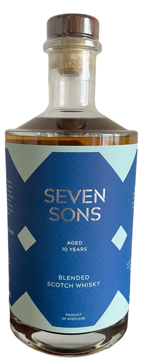Seven-Sons10yo-Blend Seven Sons 10 Jahre Blended Whisky 8 doors Distillery 46,7% vol.