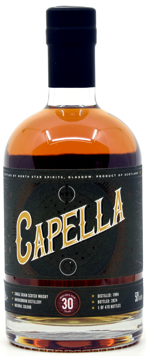 capella_30_nss Invergordon 30 Jahre 1994/2024 North Star Spirits "Capella" 50% vol.