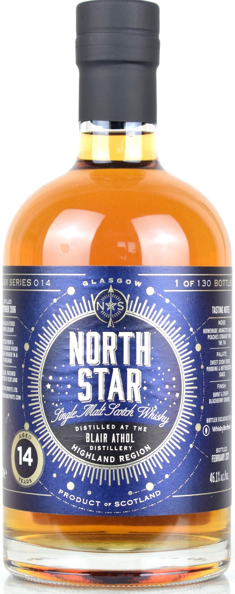 blair_athol_14_NSS Blair Athol 14 Jahre 2006/2021 North Star Spirits for Whiskybrothers 46,1% vol.