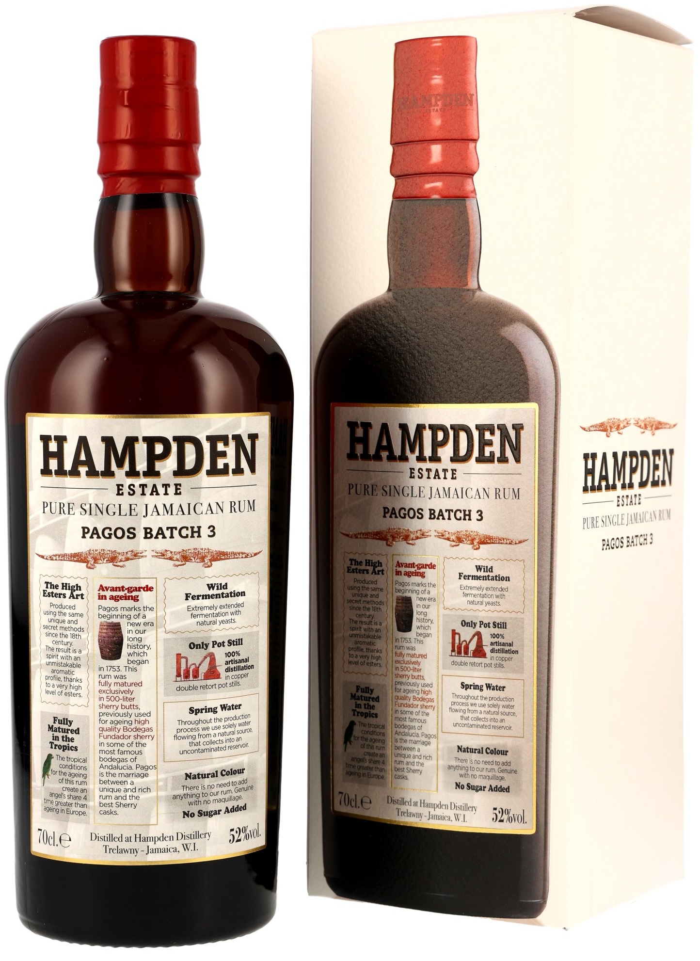 Hampden-Pagos-2024 Hampden Pagos 2024 100% Sherry Cask Batch #3 52% vol.