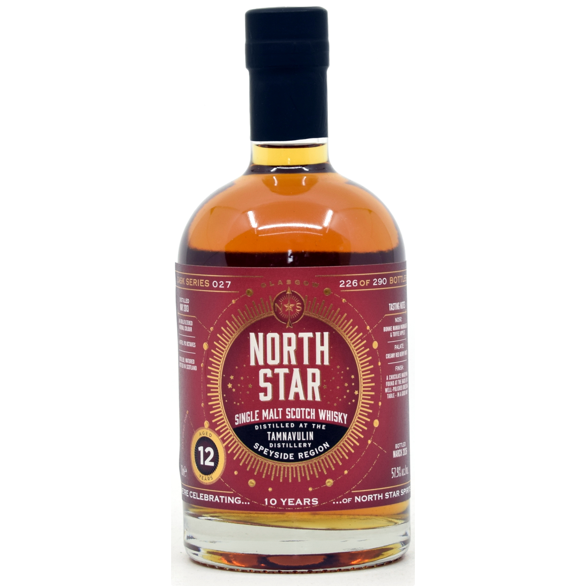Tamnavulin 12 Jahre 2013/2026 PX Octaves Finish North Star Spirits #027 57,9% vol.