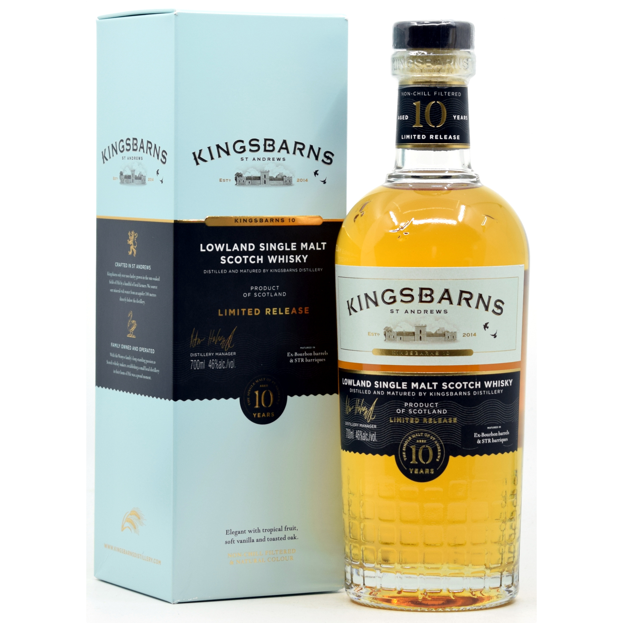 Kingsbarns 10 Jahre Limited Release 46% vol.