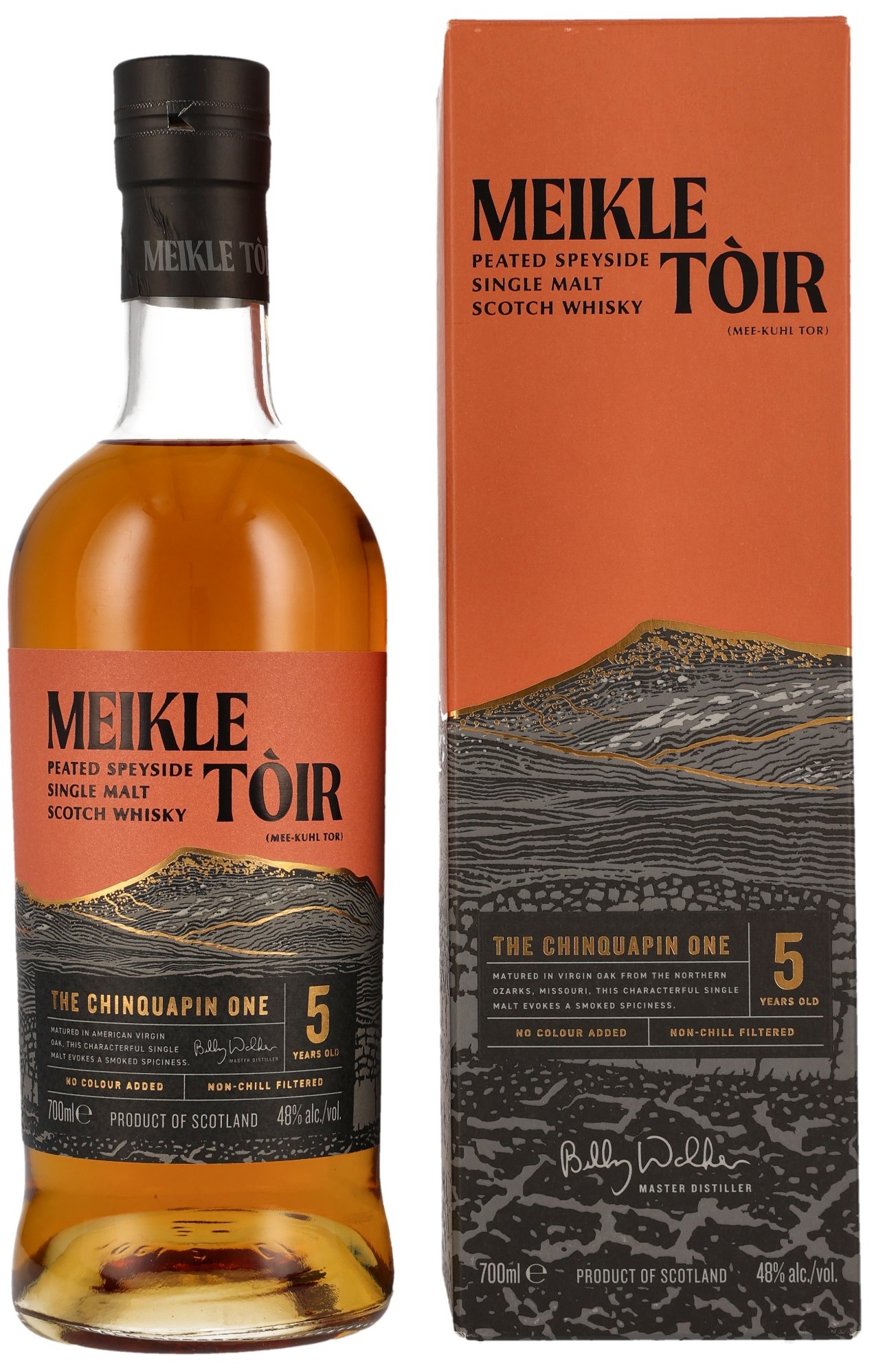Meikle Tòir 5 Jahre The Chinquapin One Peated Glenallachie 48% vol.