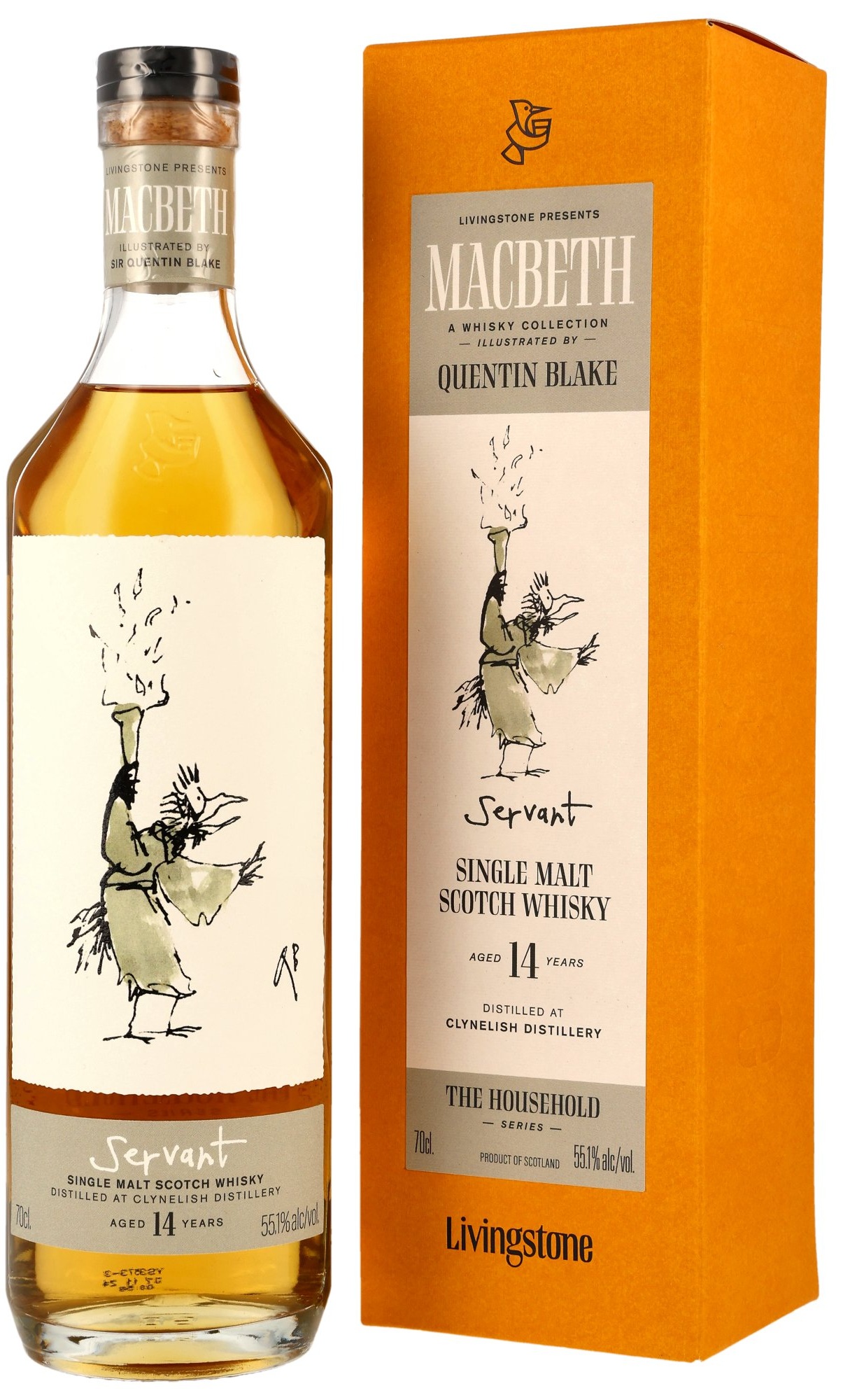 Clynelish-14-macbeath Clynelish 14 Jahre Macbeth Collection The Household (Servant) 55,1% vol.