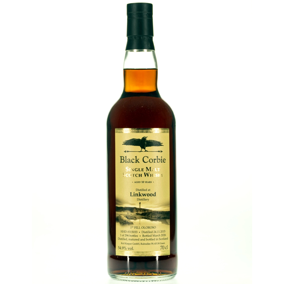 Linkwood 2015/2026 1st Fill Oloroso Sherry Cask #315033 Black Corbie 54,9% vol.