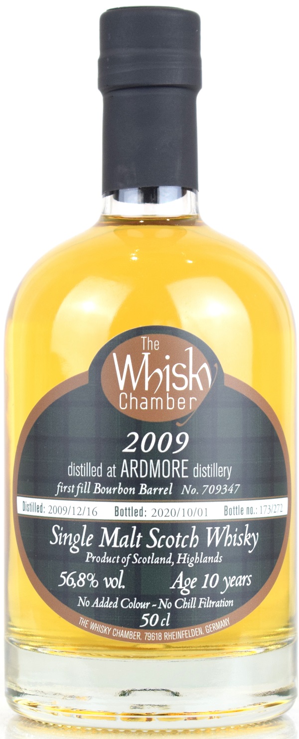 Ardmore 10 Jahre 2009/2020 The Whisky Chamber 56,8% vol.