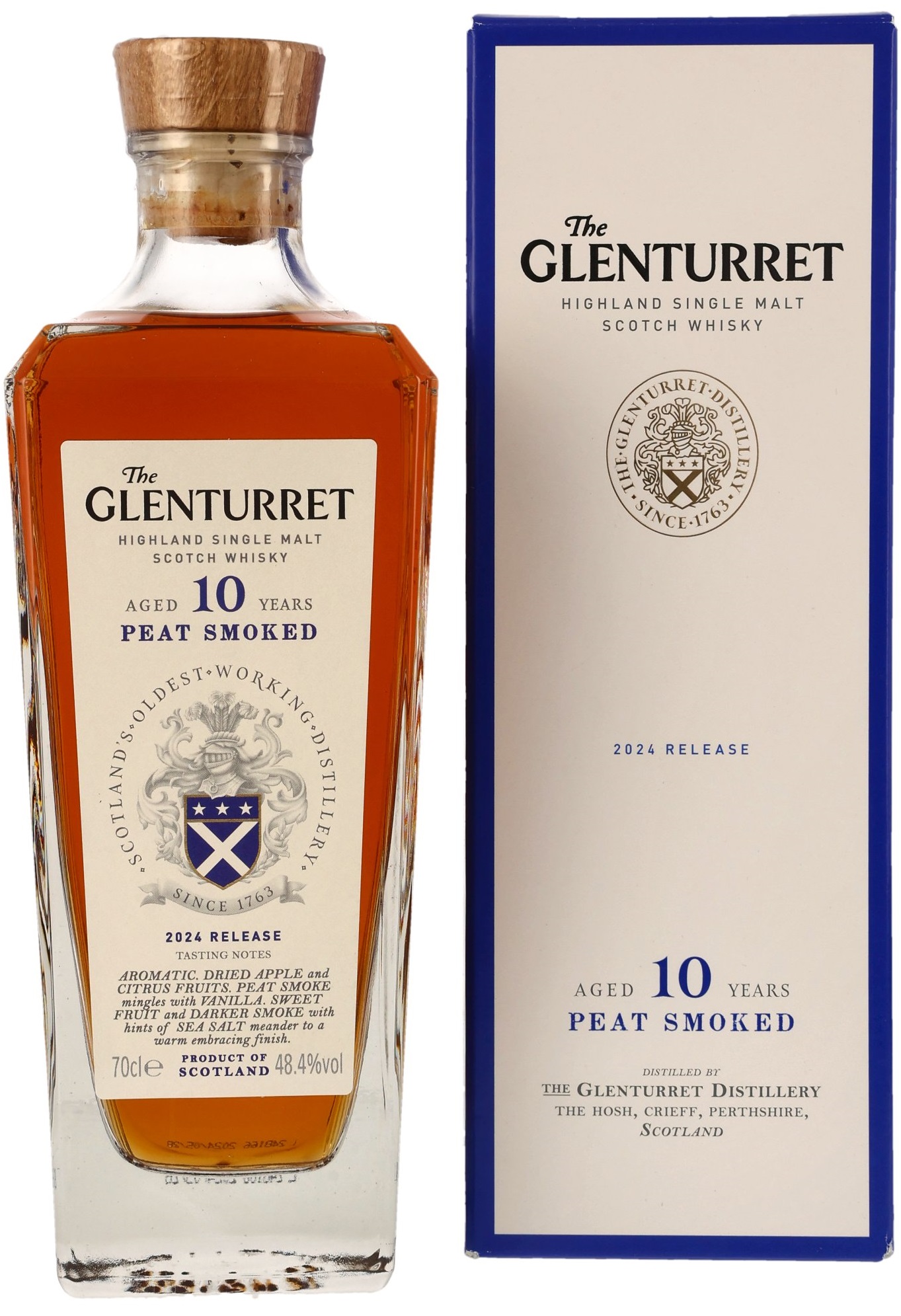 Glenturret-10-Peat-Smoked-2024-Release Glenturret 10 Jahre Peat Smoked Release 2024 48,4% vol.