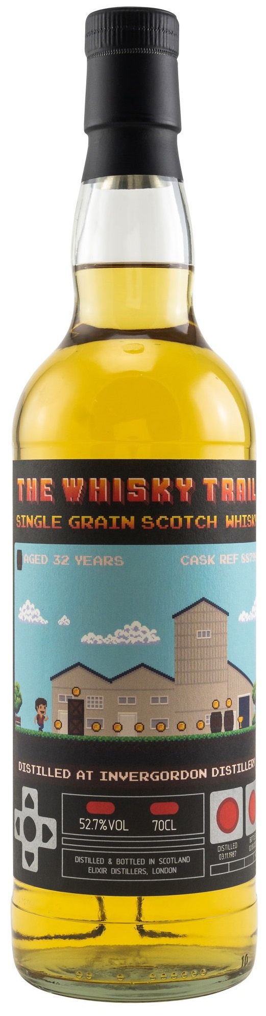 invergordon_1997_retro Invergordon 32 Jahre 1987/2020 Elixir Distillers The Whisky Trail Retro 52,7% vol.