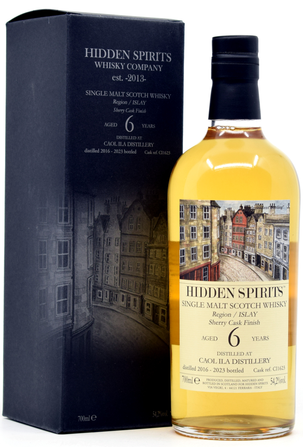 caol_ila_6_HiSp Caol Ila 2016/2023 Sherry Cask Hidden Spirits 54,2% vol.