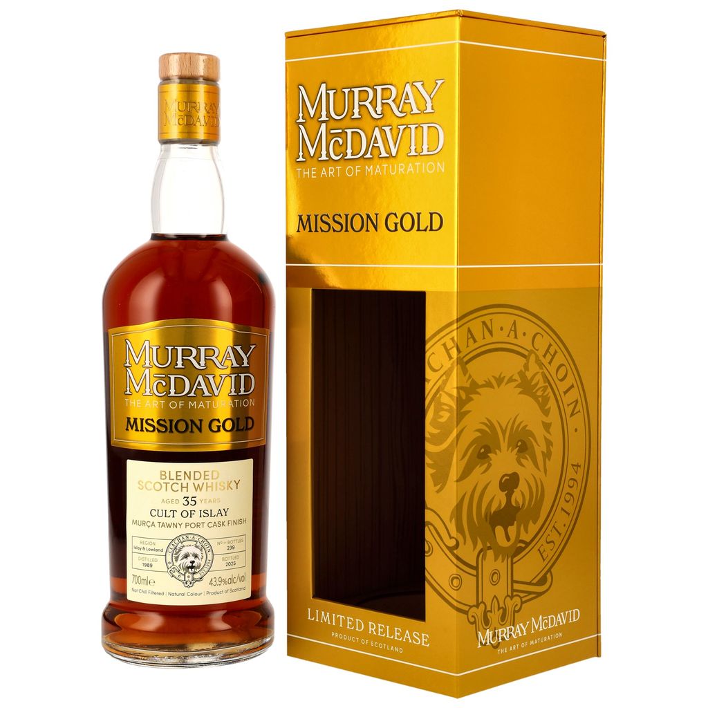 Cult of Islay 35 Jahre 1989/2025 1st Fill Caves de Murça Tawny Port Murray McDavid 43,9% vol.