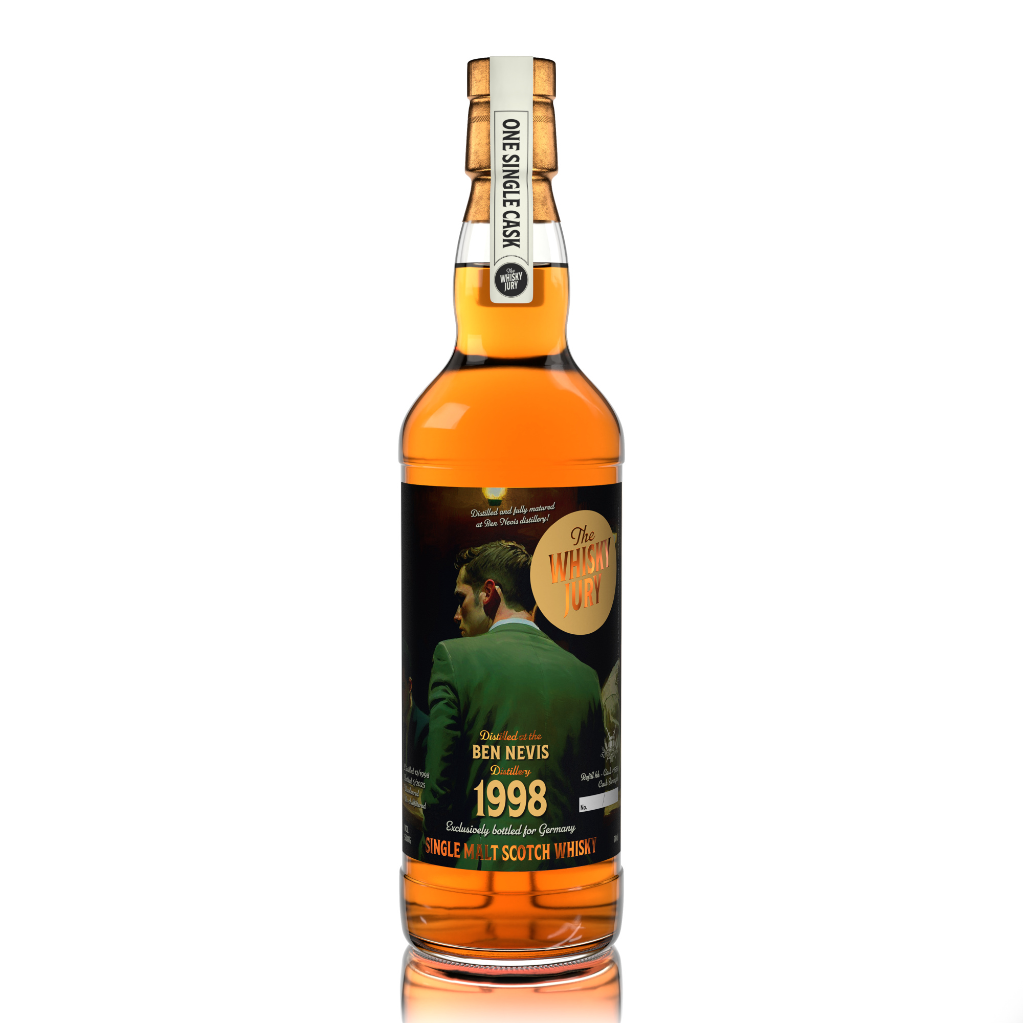 Ben Nevis 1998/2025 The Whisky Jury exclusive for deinwhisky.de 53,8% vol.
