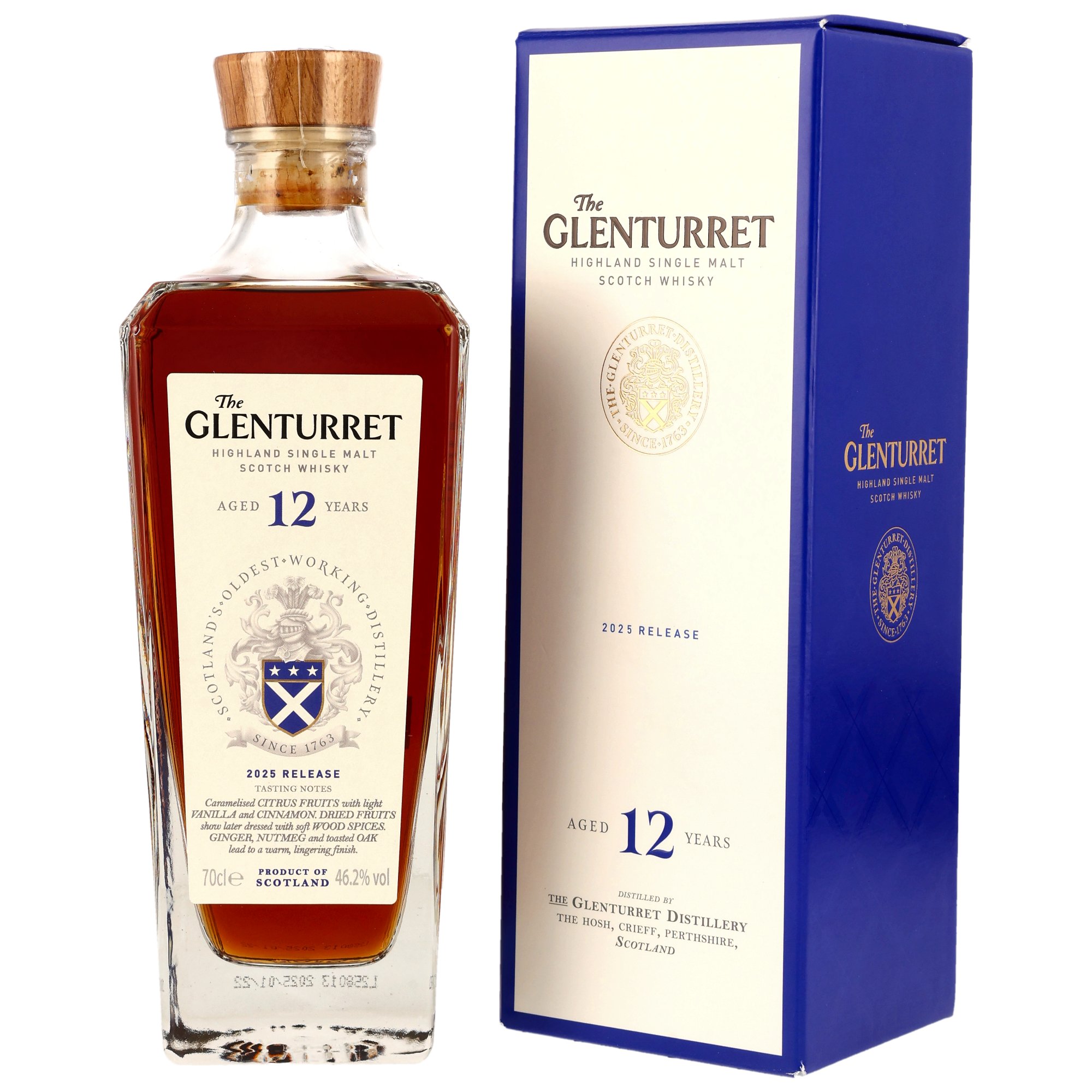 Glenturret 12 Jahre Release 2025 46,2% vol.