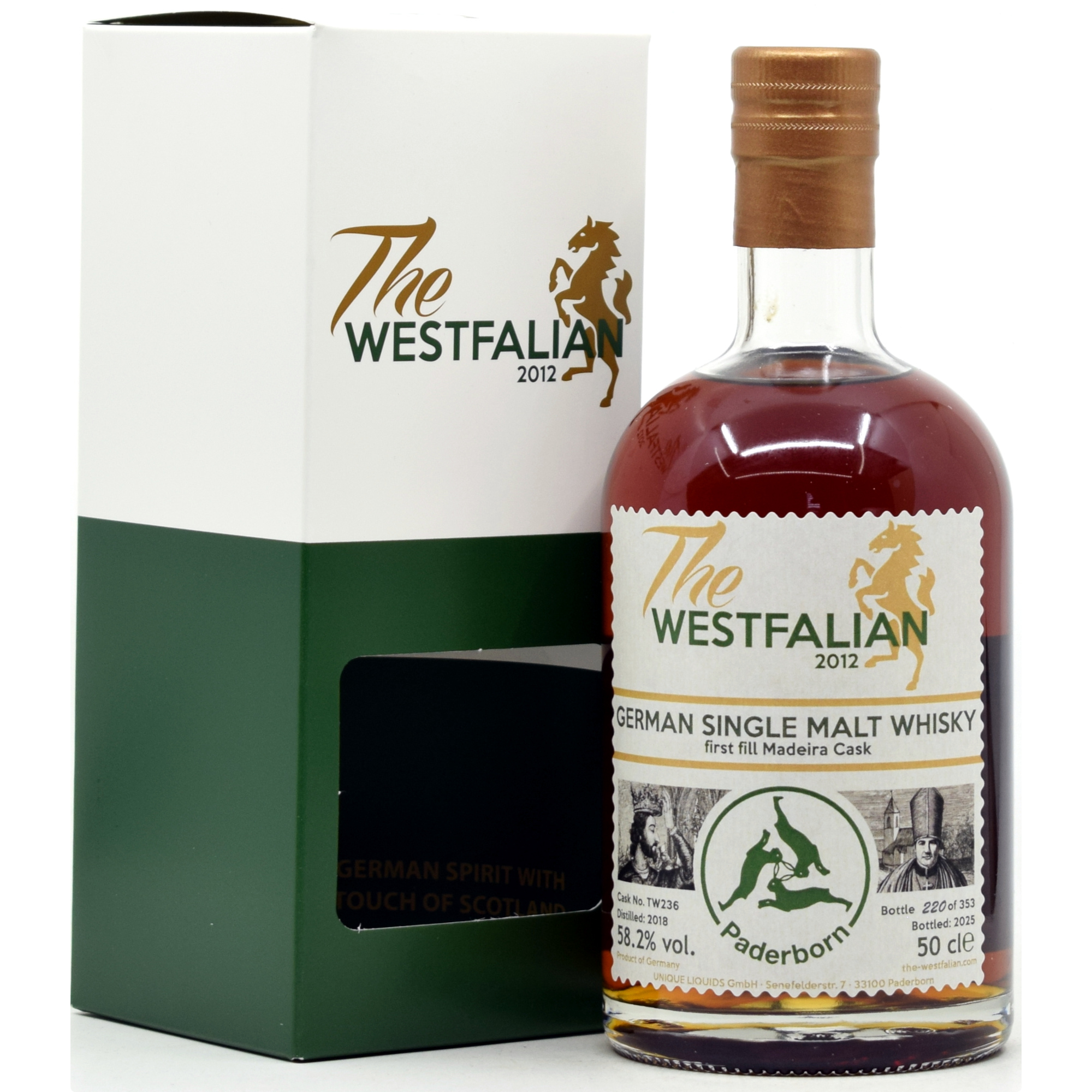 The Westfalian 2018/2025 1st Fill Madeira #TW236 58,2% vol.