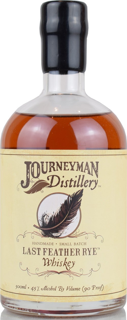 journeyman_last_feather_rye Journeyman Last Feather Rye Whiskey 45% vol.