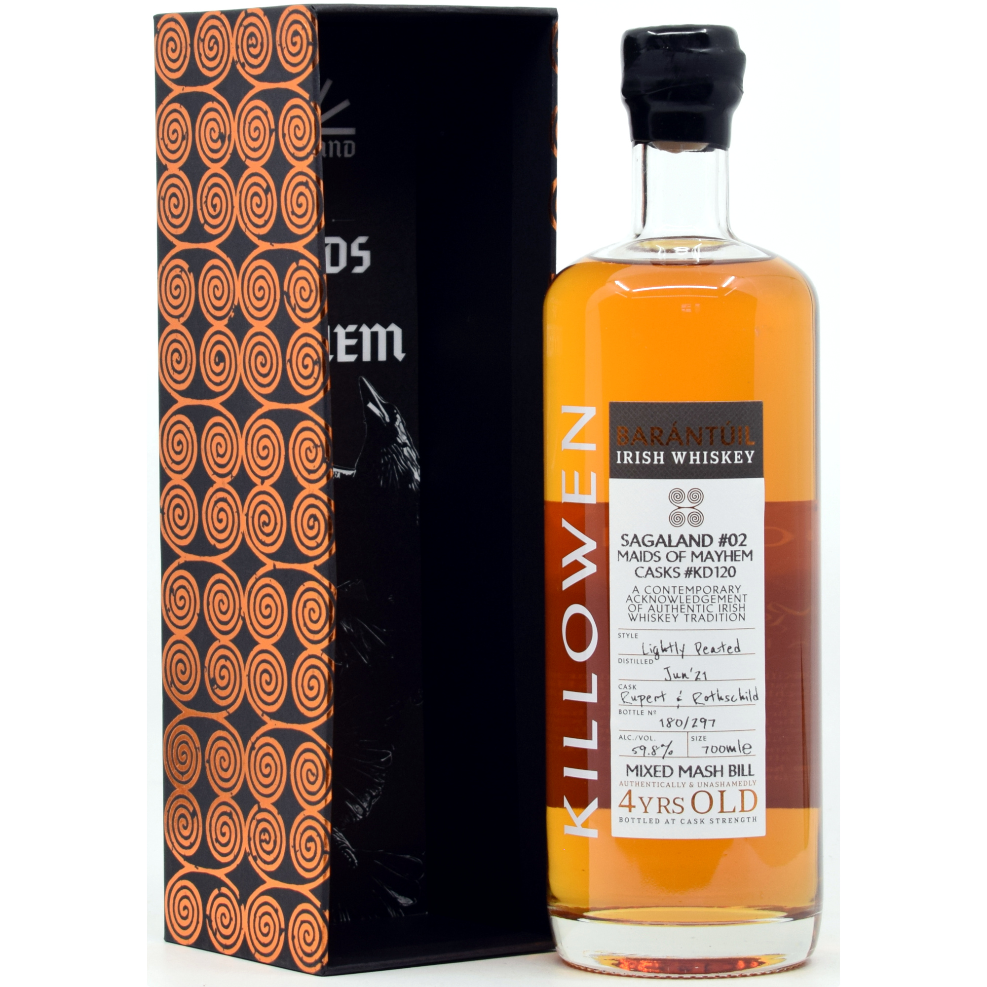 Killowen Barantuil Sagaland No.2 Maids of Mayhem Casks No. KD120 59,8% vol.