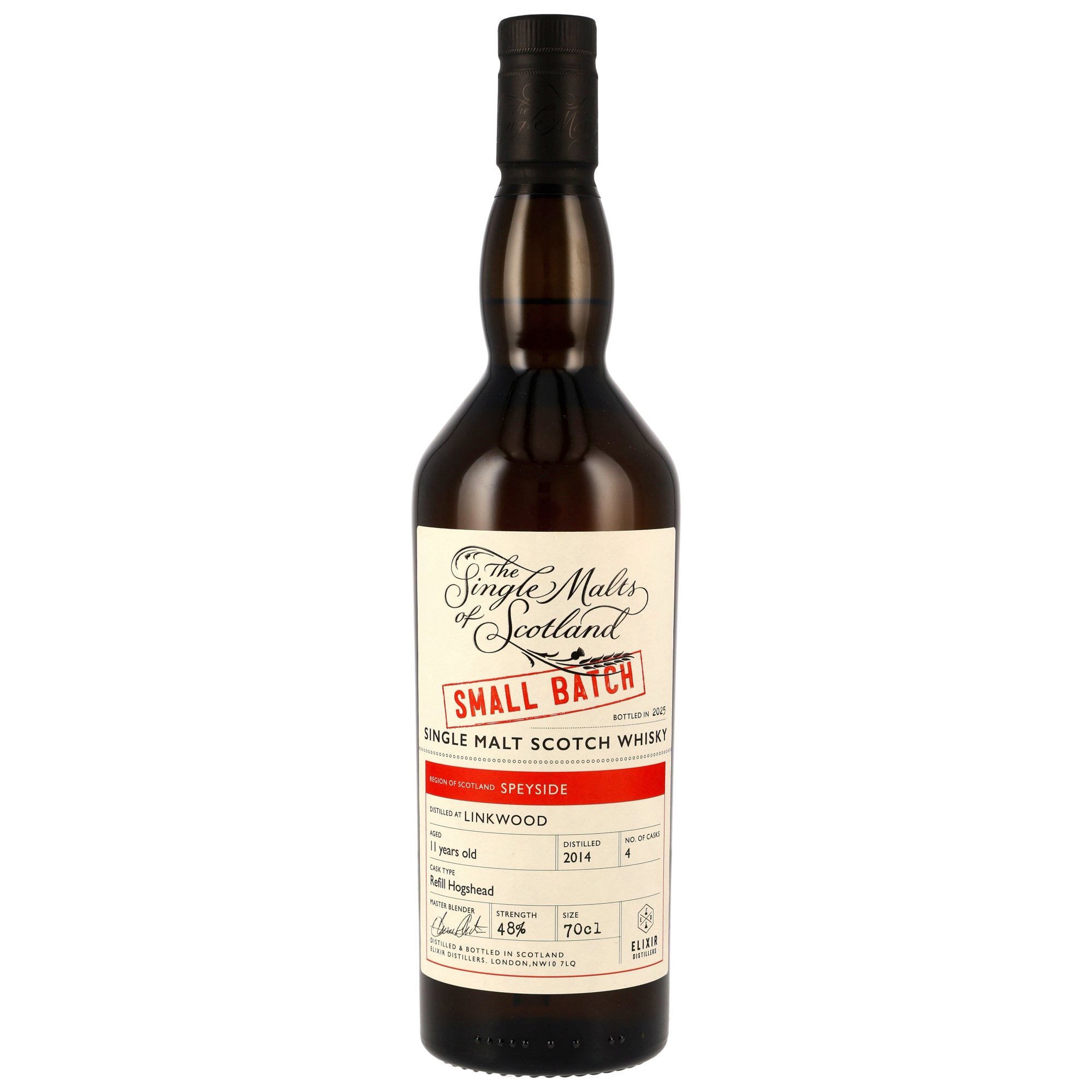 Linkwood 2014/2025 The Single Malts of Scotland Small Batch 48% vol.