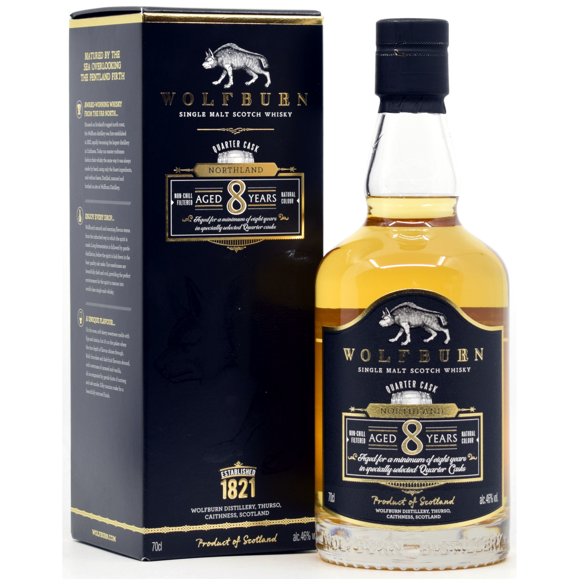 Wolfburn "Northland" 8 Jahre 46% vol.