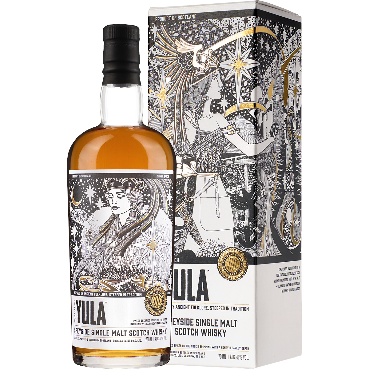 YULA Speyside Single Malt Douglas Laing 40% vol.