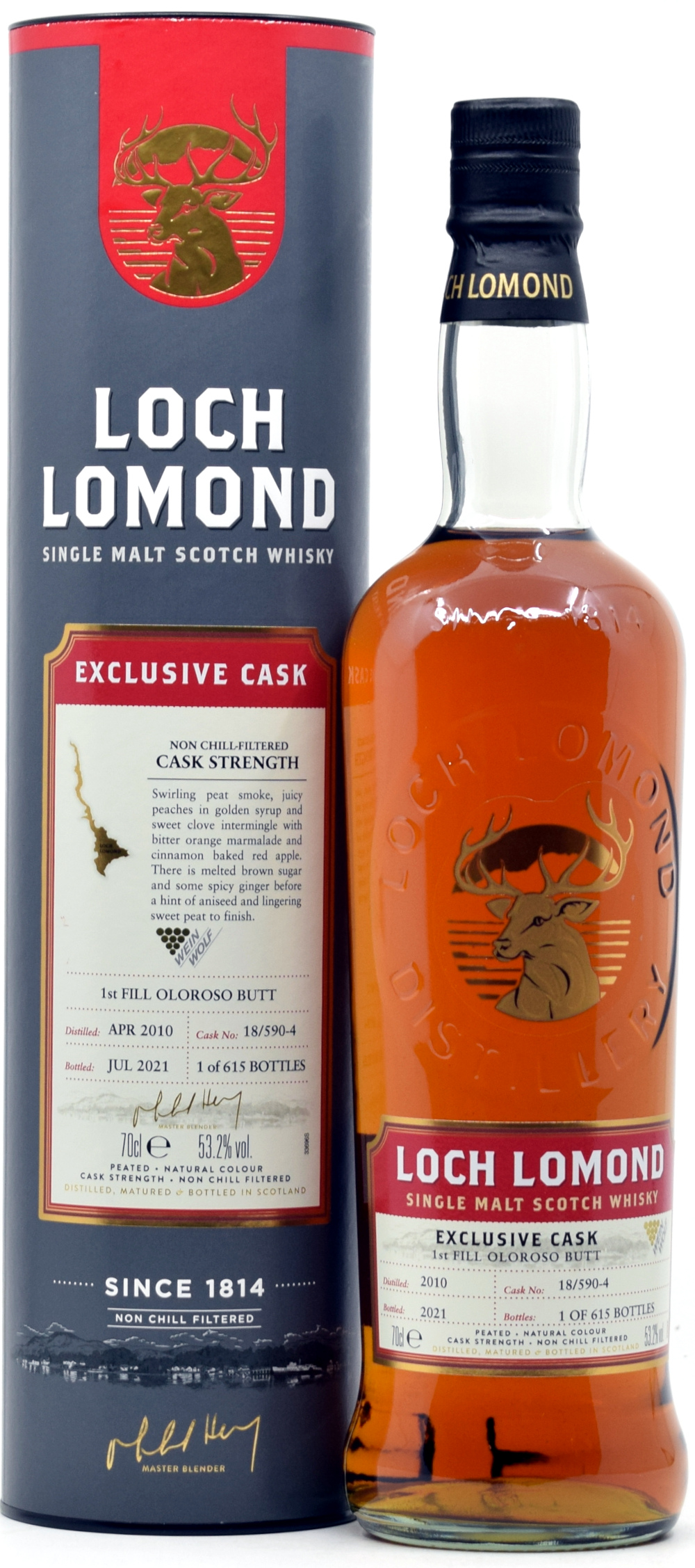 loch_lomond_2010_2021_532 Loch Lomond (peated) 2010/2021 Oloroso Single Cask #18/590-4 53,2% vol.
