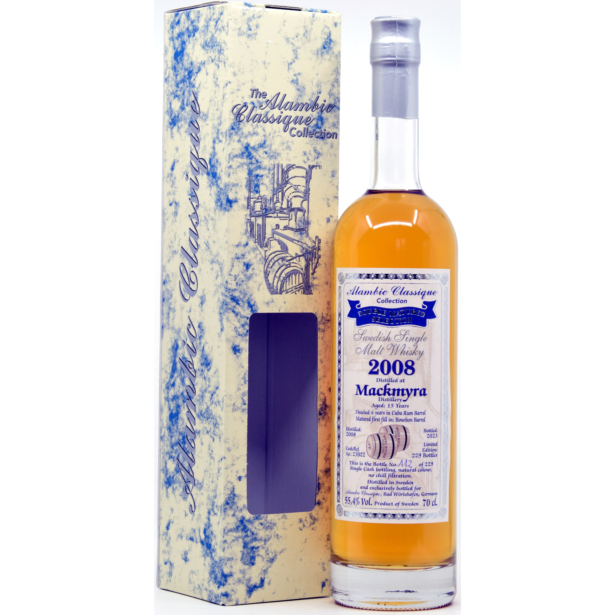 Mackmyra 15 Jahre 2008/2023 Rum Cask Alambic Classique 55,4% vol.