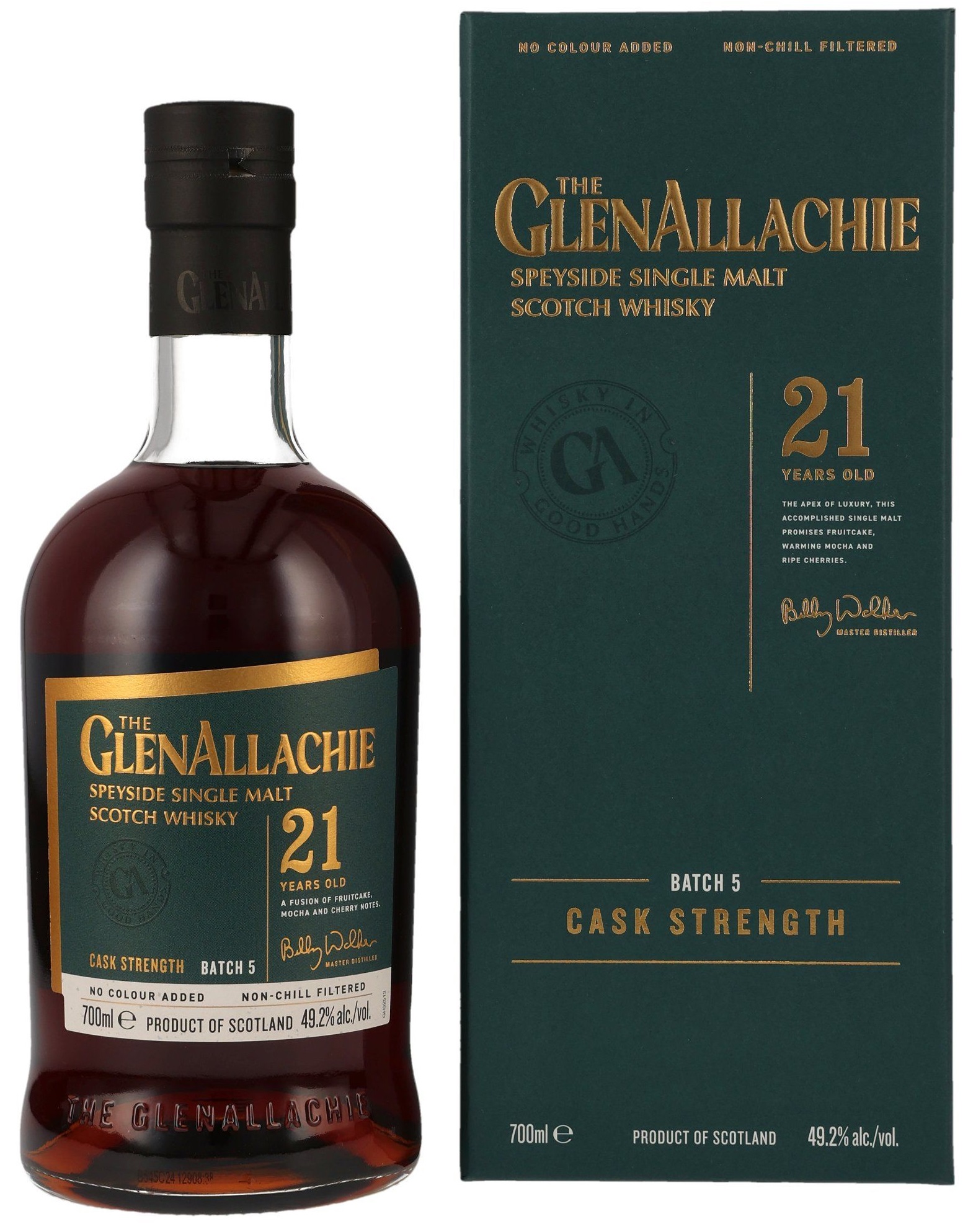 USETlNRQ Glenallachie 21 Jahre Cask Strength Batch 5 49,2% vol.