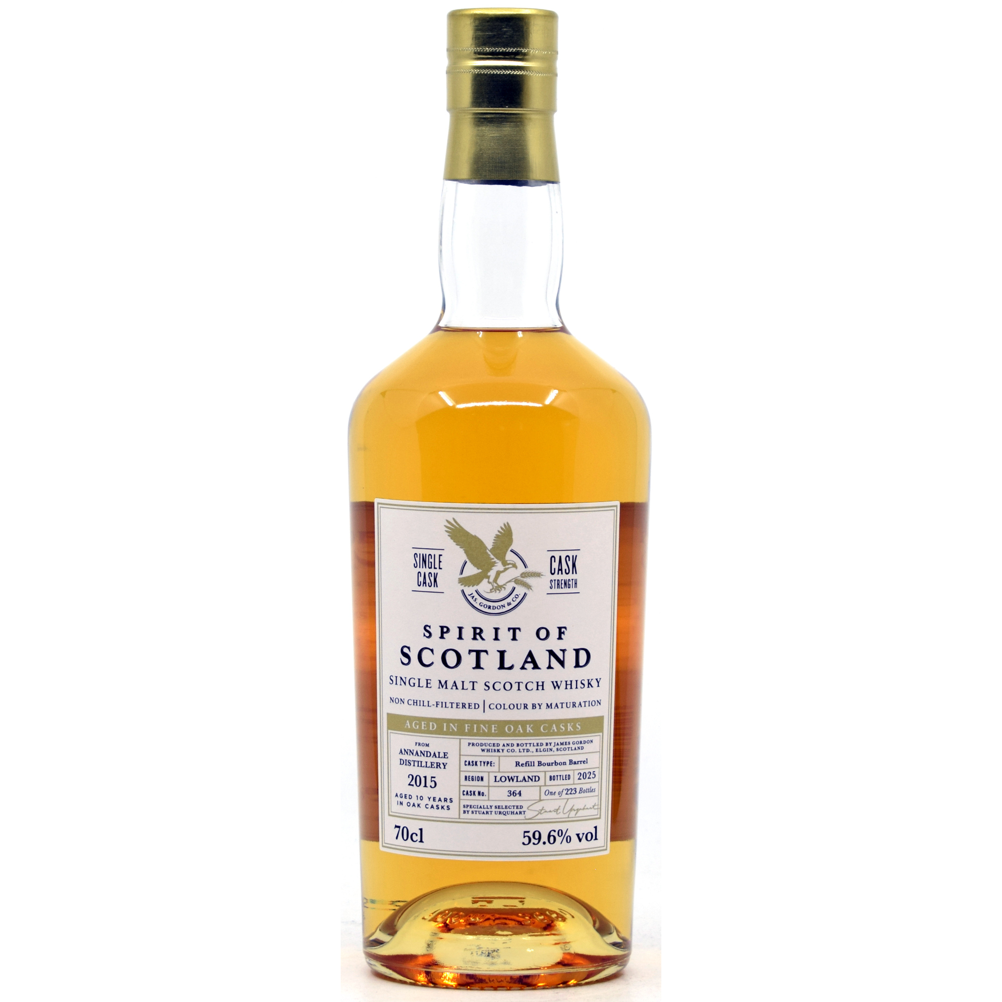 Annandale 2015/2025 Gordon & MacPhail Spirit of Scotland #364 59,6% vol.