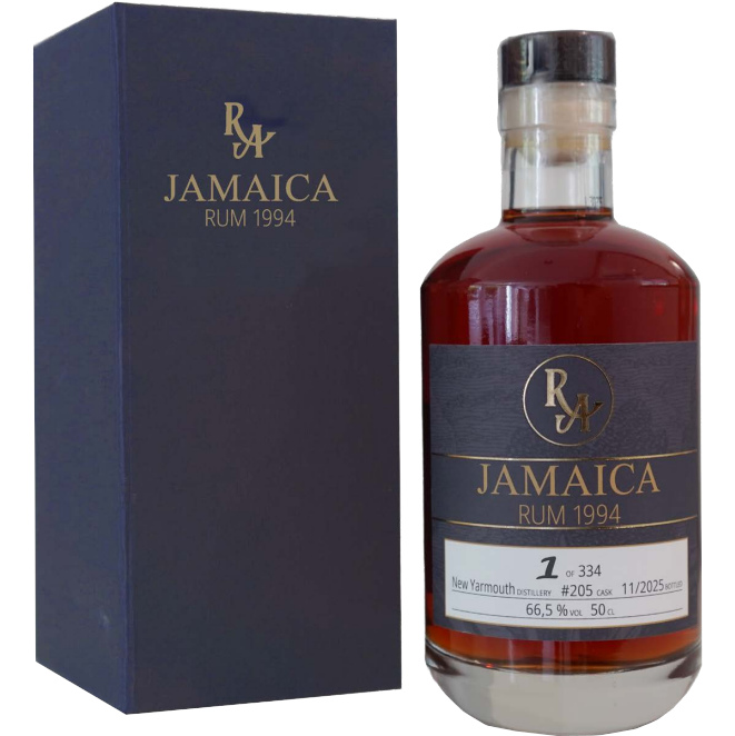 New Yarmouth 31 Jahre 1994/2025 Rum Artesanal Single Cask #205 66,5% vol.