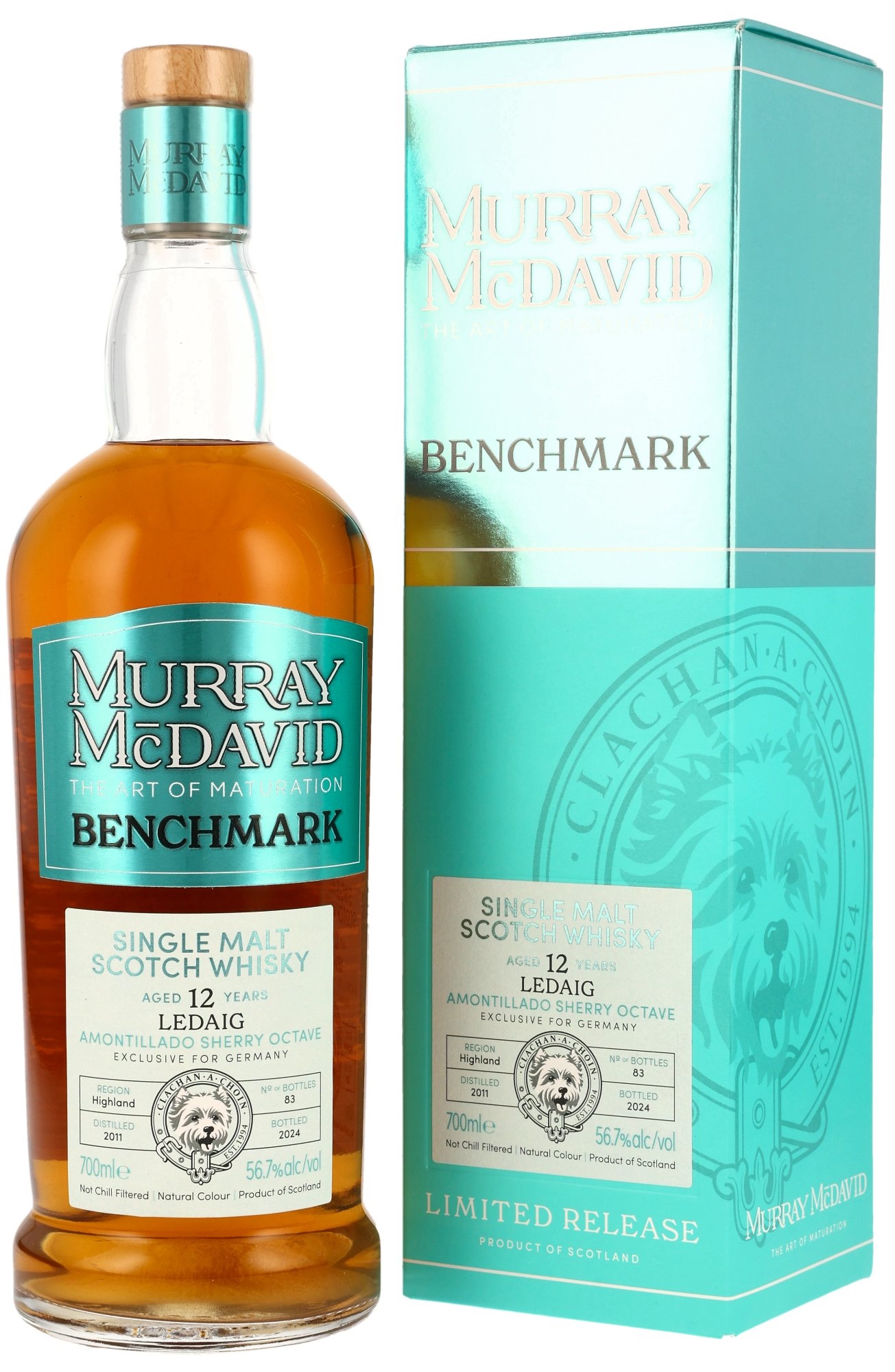 Ledaig 2011/2024 Amontillado Sherry #2301853 Murray McDavid Benchmark 56,7% vol.