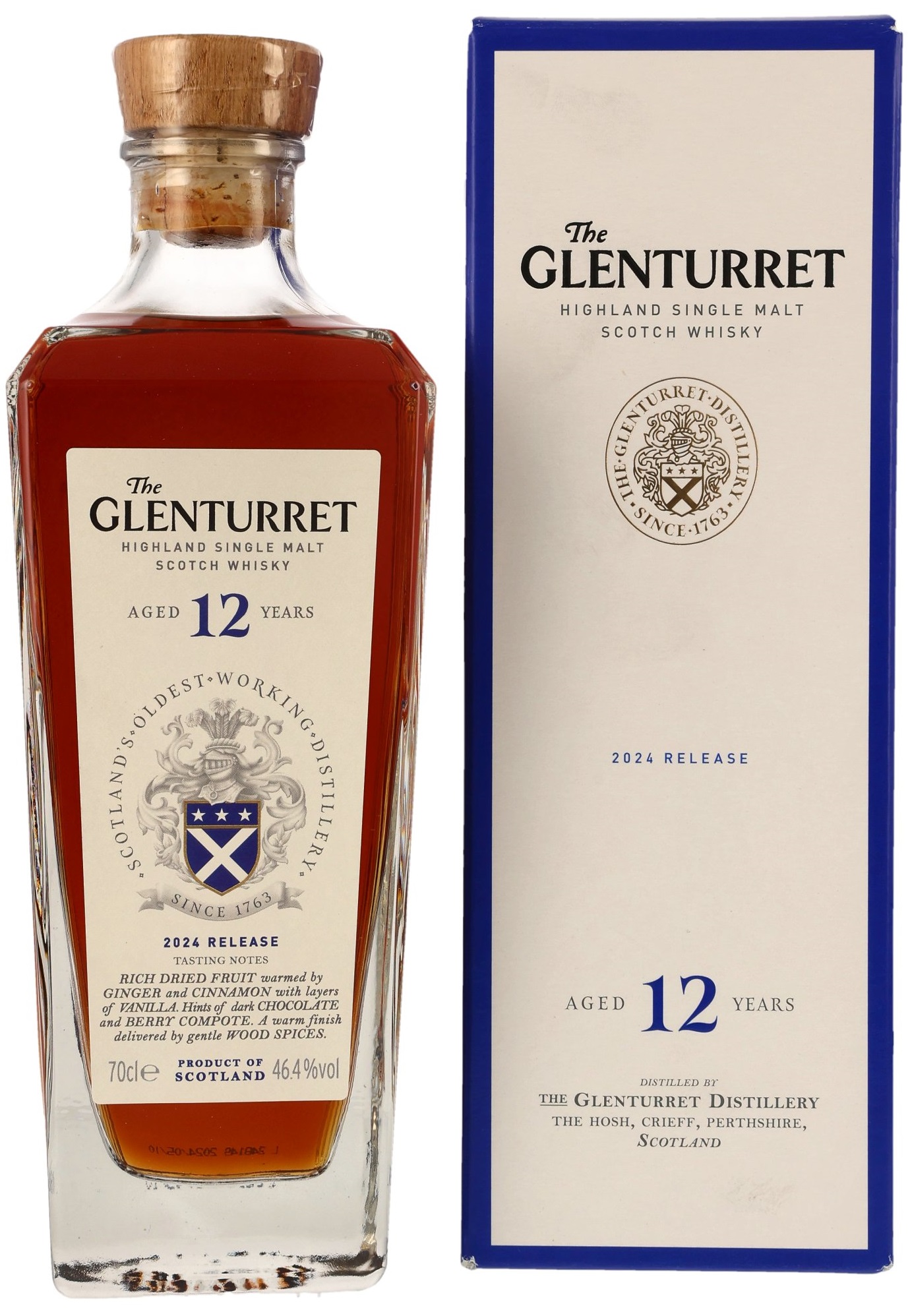 Glenturret-12-y2024-Release Glenturret 12 Jahre Release 2024 46,4% vol.