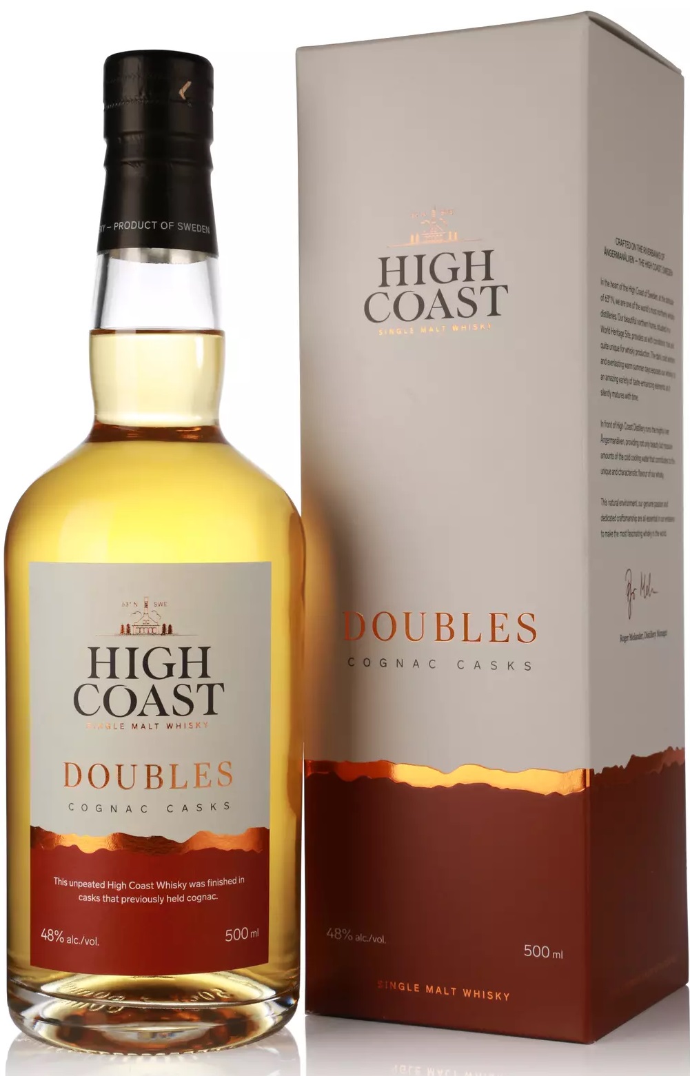 HC_Doubles_Cognac High Coast Doubles Cognac Casks 48% vol.
