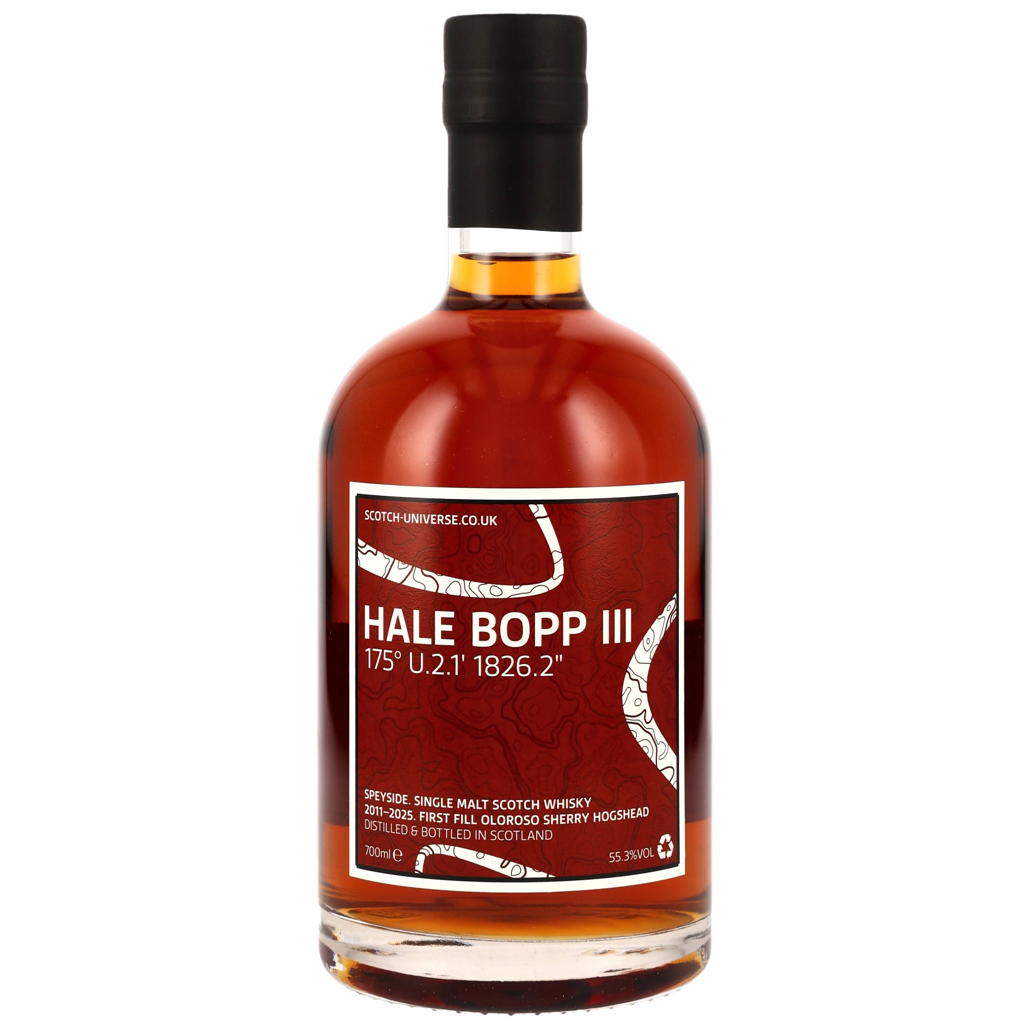 Hale Bopp III 2011/2025 1st Fill Oloroso Sherry Cask Scotch Universe 55,3% vol.