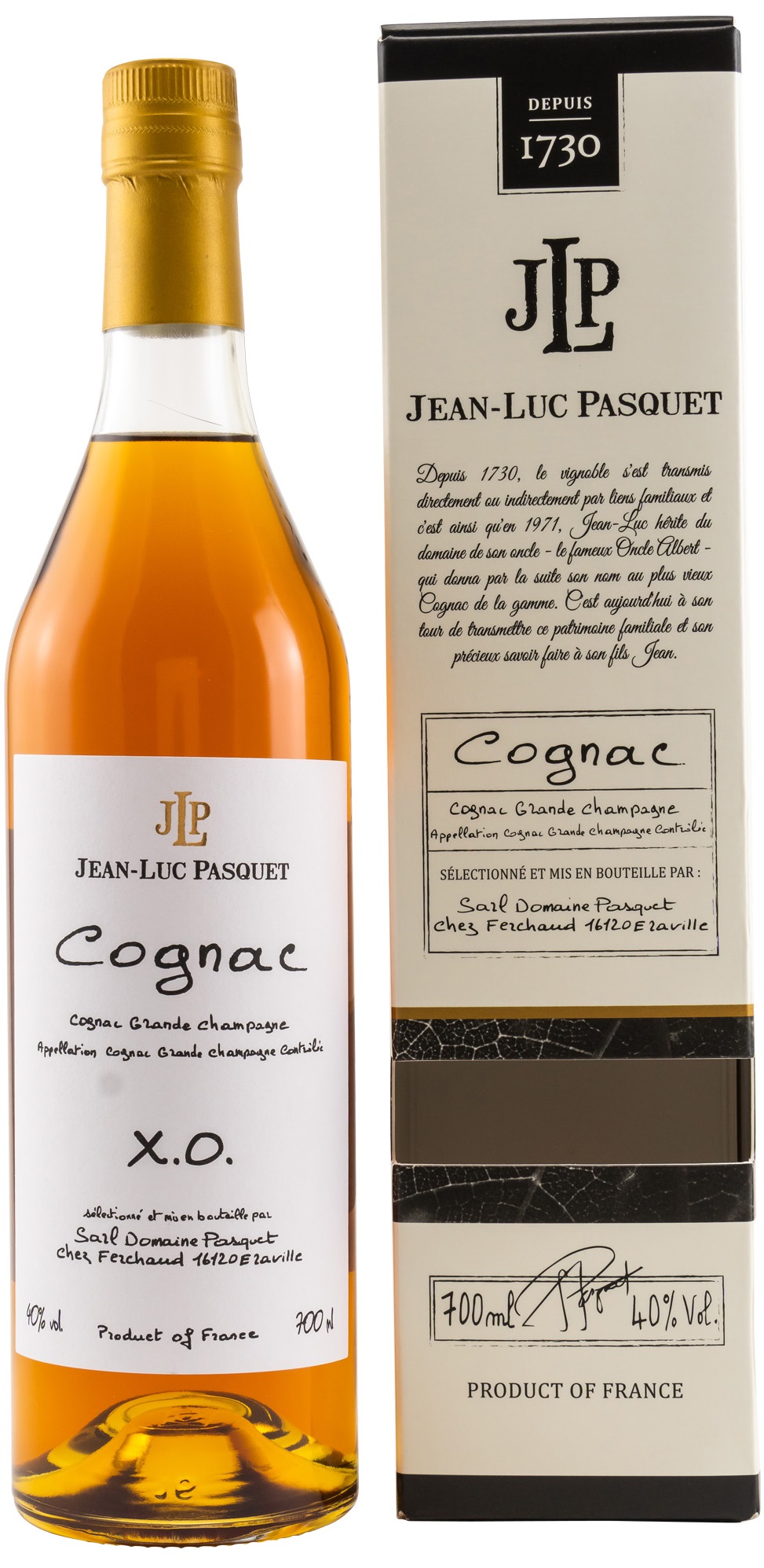 Jean_Luc_Pasquet_Cognac_XO Jean-Luc Pasquet Cognac XO
