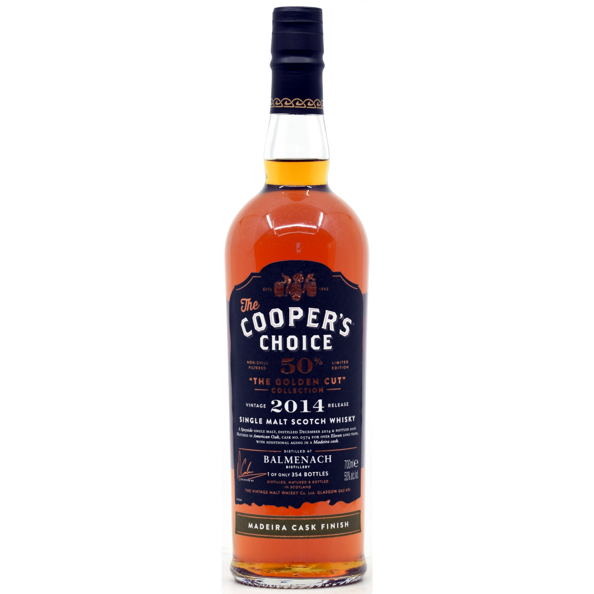 Balmenach 11 Jahre 2014/2026 Maderia Cask Cooper's Choice Golden Cut 50% vol.