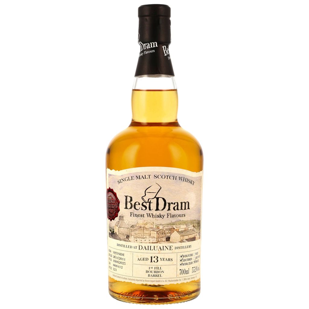 Dailuaine 13 Jahre 2011/2025 1st Fill Bourbon Barrel Best Dram 55,9% vol.