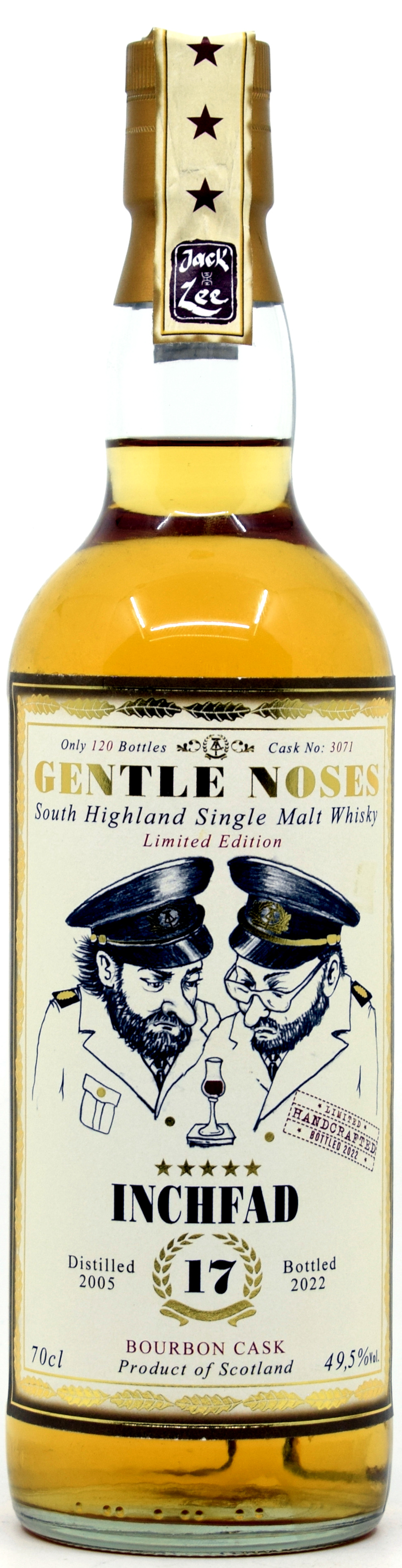inchfad_17_JWWW Inchfad 17 Jahre 2005/2022 Jack Wiebers Gentle Noses 49,5% vol.