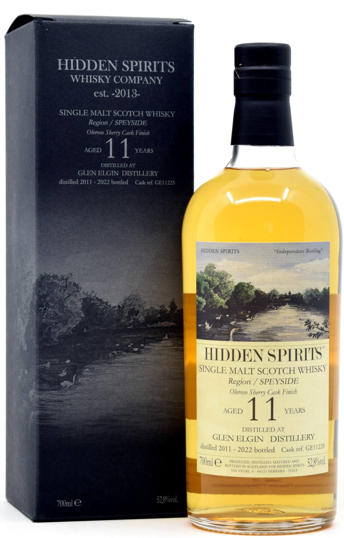 glen_elgin_11_HiSp Glen Elgin 11 Jahre 2011/2022 Sherry Cask Hidden Spirits 52,8% vol.