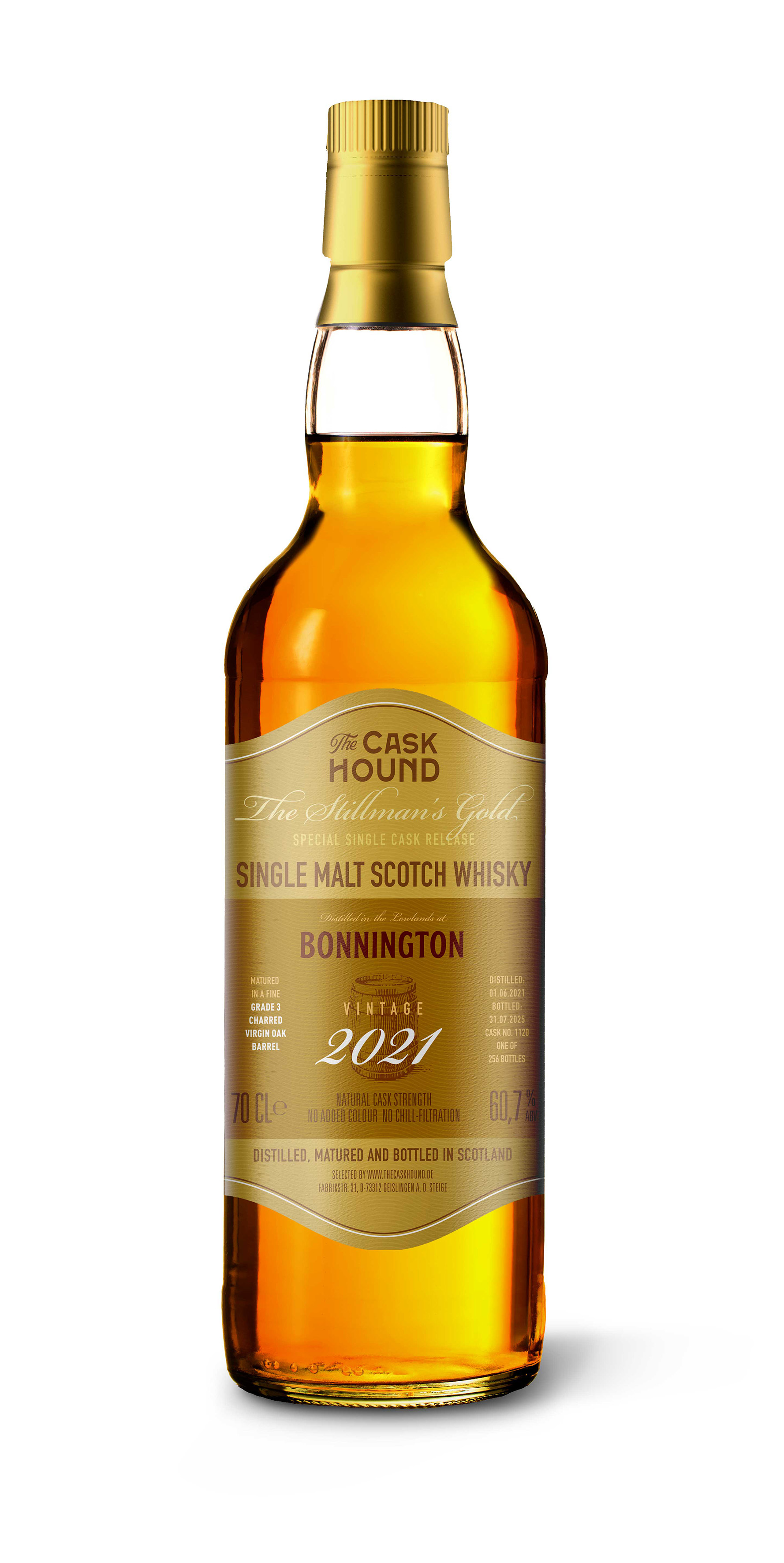 Bonnington 2021/2025 The Caskhound 60,7% vol.