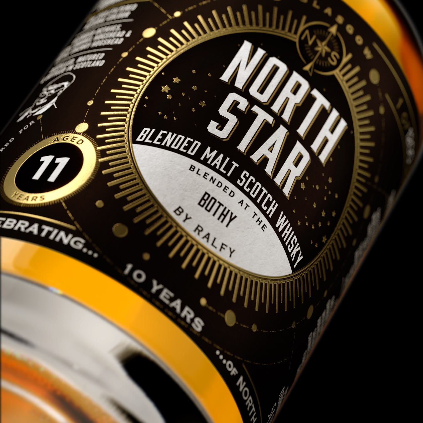 Ralfy X North Star Blended Malt 11 Jahre 2015/2026 Oloroso Sherry Casks 54,1% vol.