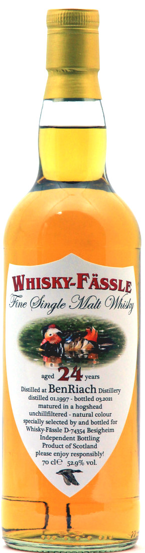 benriach_24_WF Benriach 24 Jahre 1997/2021 Whisky-Fässle 52,7% vol.
