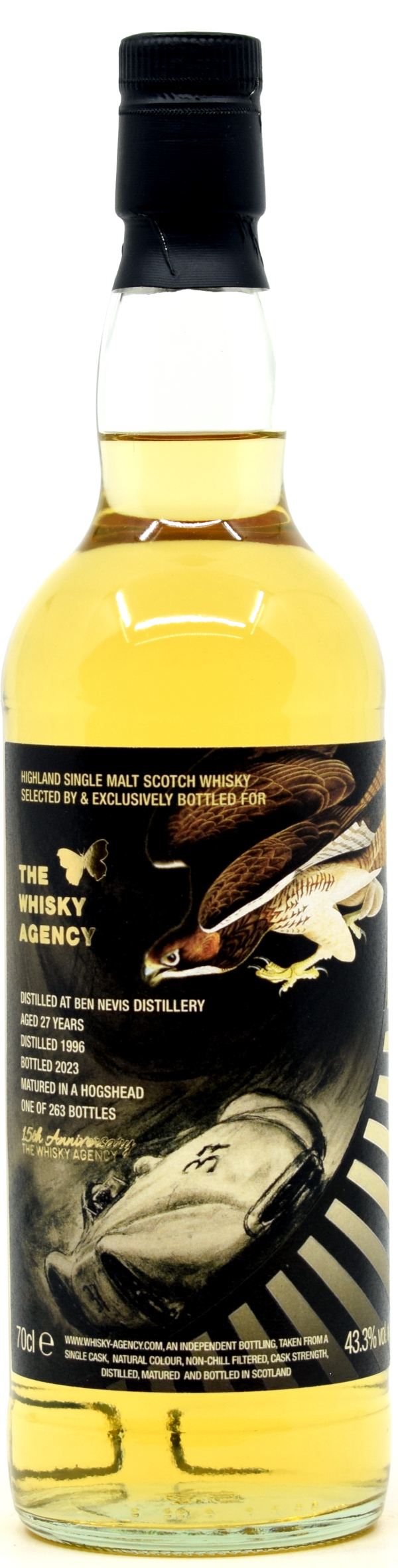 nevis_27_twa Ben Nevis 27 Jahre 1996/2023 The Whisky Agency 43,3% vol.