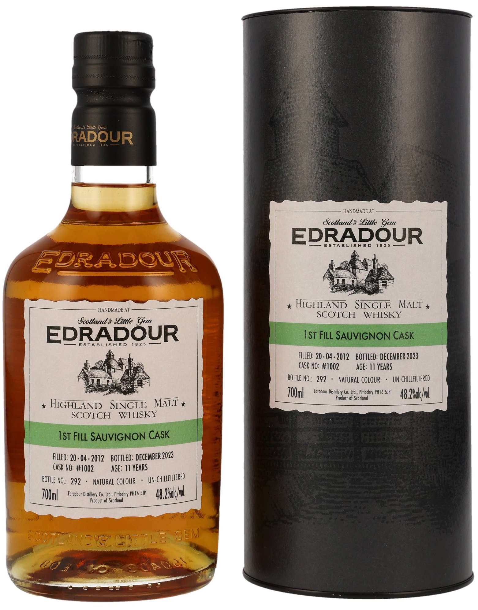 Edradour-2012-Sauvignon-Cask-1002 Edradour 2012/2023 St. Michael-Eppan Sauvignon Single Cask #1002 48,2% vol.