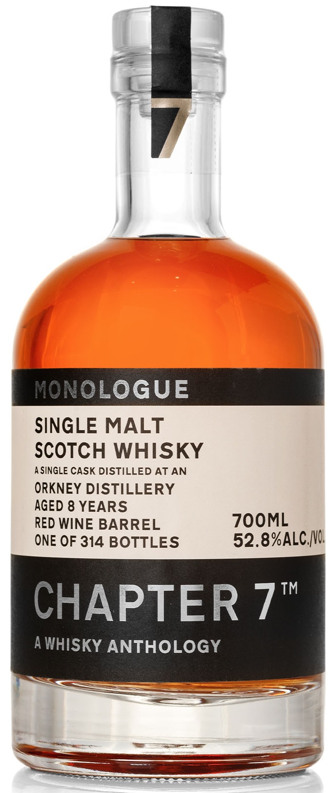 Monologue-Orkney-8yr-1a Orkney (Whitlaw) 8 Jahre 2014/2022 Red Wine Cask Chapter 7 MONOLOGUE 52,8% vol.