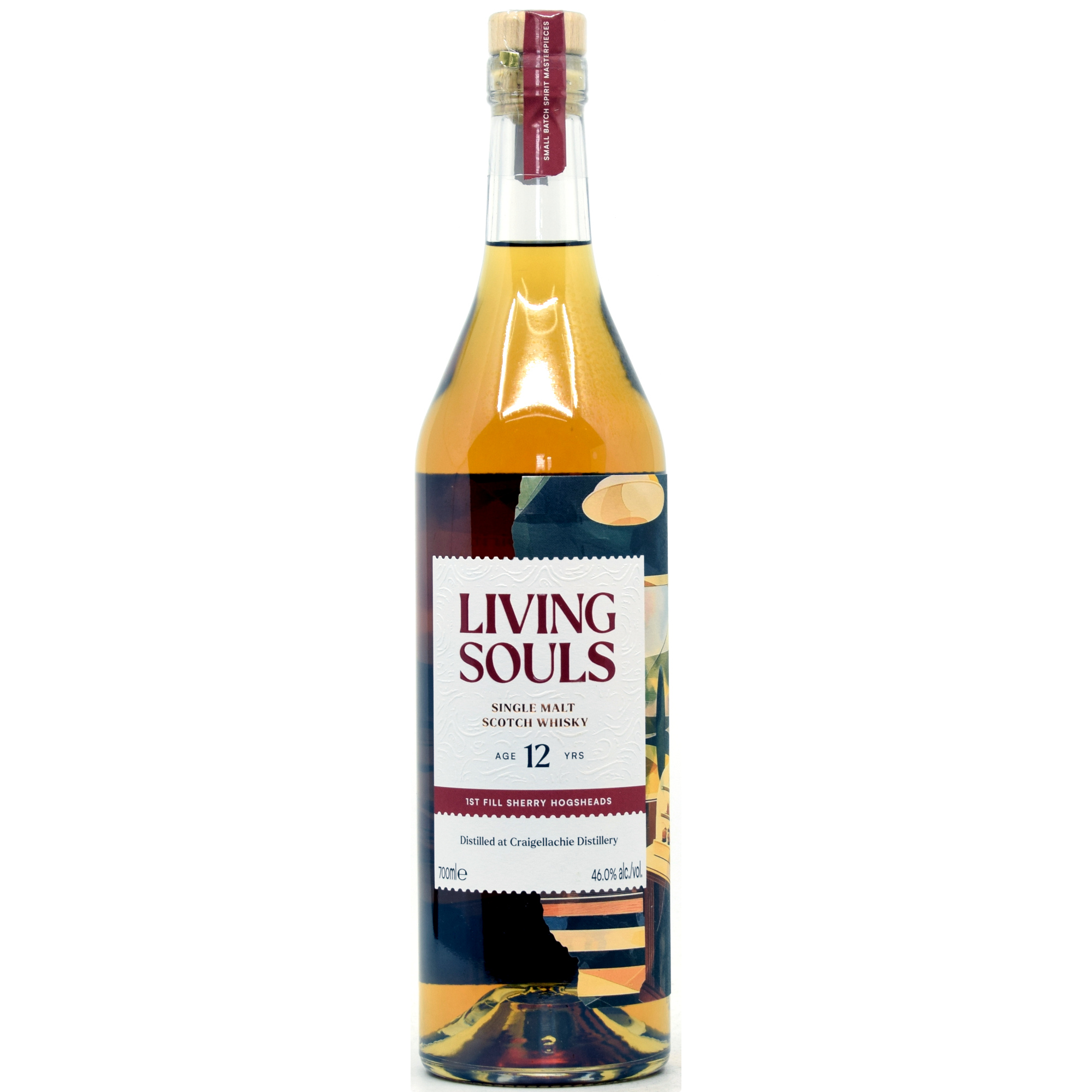 Craigellachie 12 Jahre 1st Fill Sherry Living Souls 46% vol.