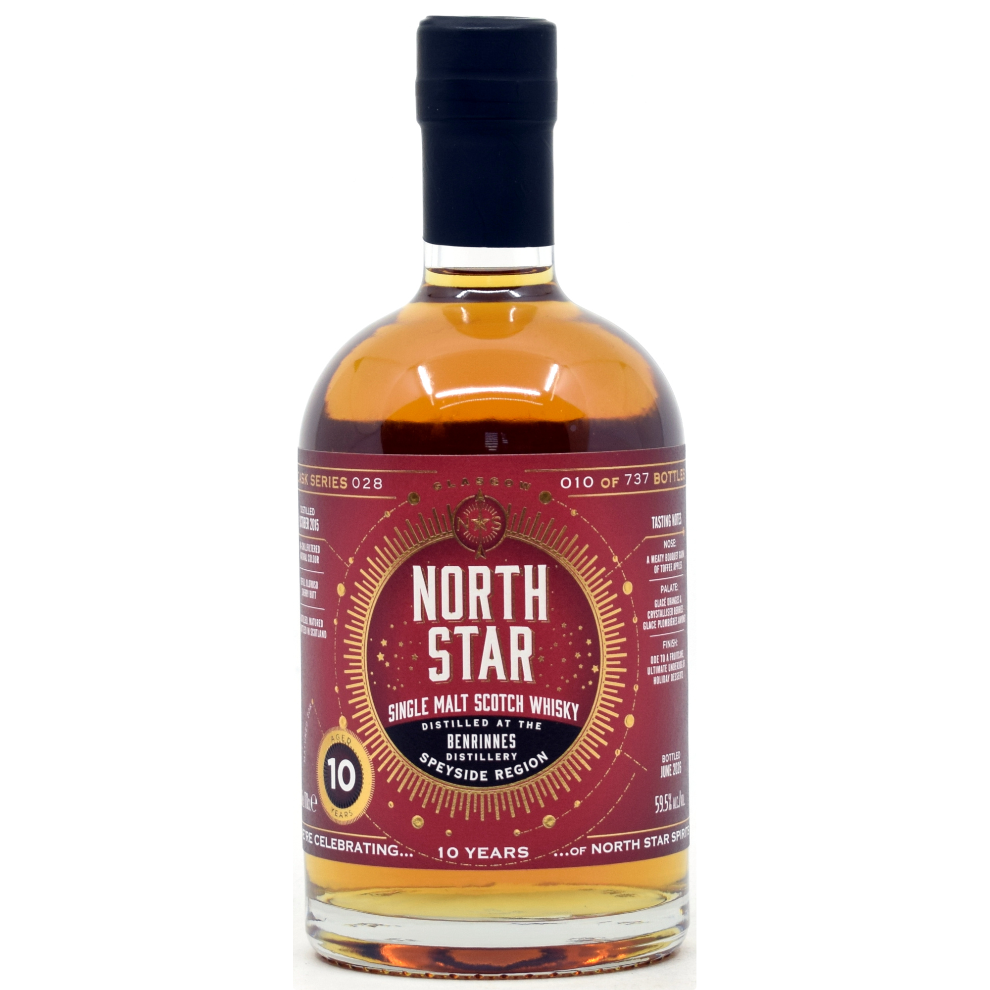 Benrinnes 10 Jahre 2015/2026 Sherry Cask North Star Spirits #028 59,5% vol.