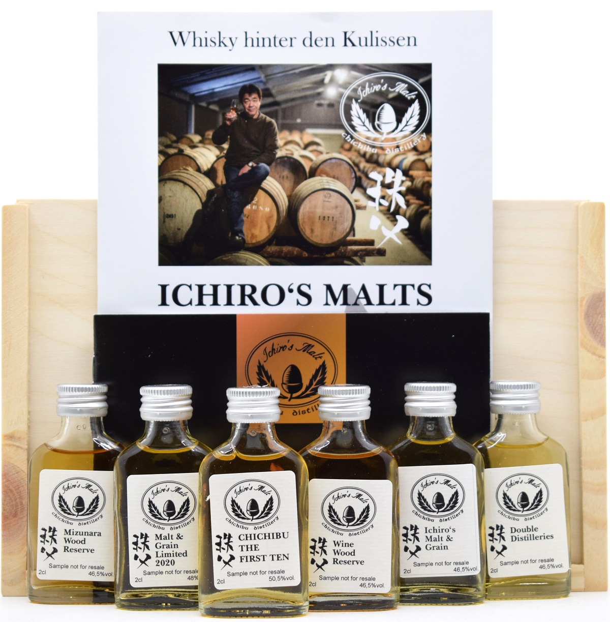 chichibu_onlinetasting1 Chichibu Ichiro’s Malt Online-Tastingset inkl. First Ten, Mizunara Wood und mehr 6x 2cl