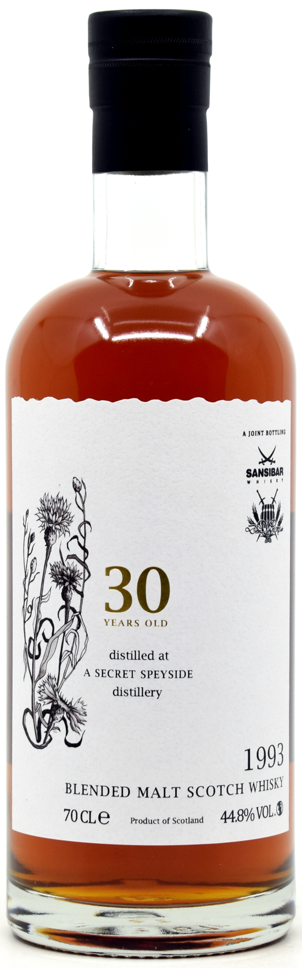 secret_speyside_1993_2023_WL Secret Speyside 30 Jahre 1993/2023 Sherry Cask White Label Edition 44,8% vol.