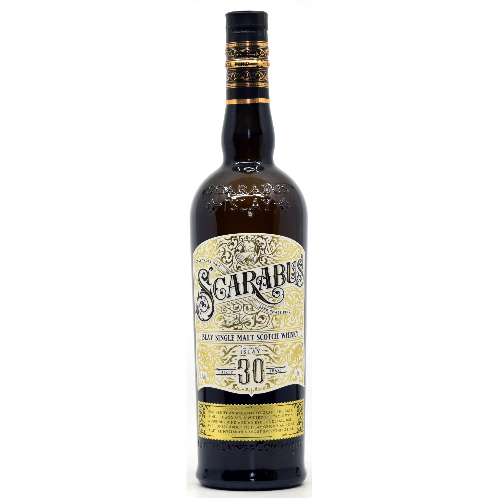 Scarabus 30 Jahre Islay Single Malt Hunter Laing 43,6% vol
